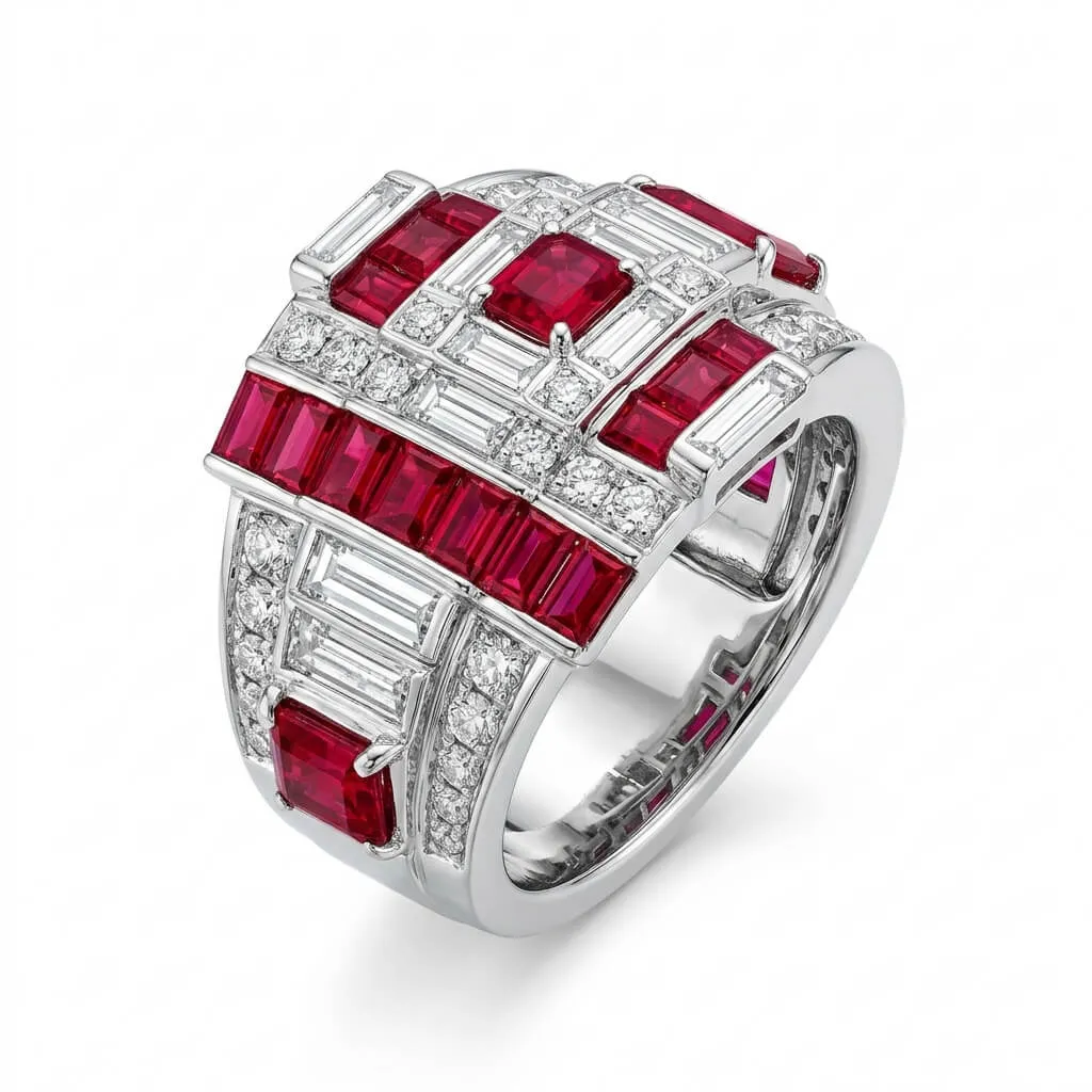 ルビー＆ダイヤ リング